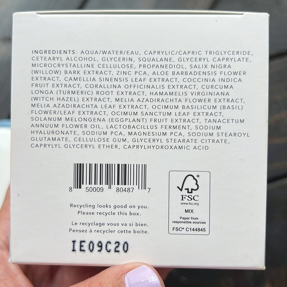 NIB Herbivore Aquarius Pore Purifying Clarity Cream - Picture 3 of 4
